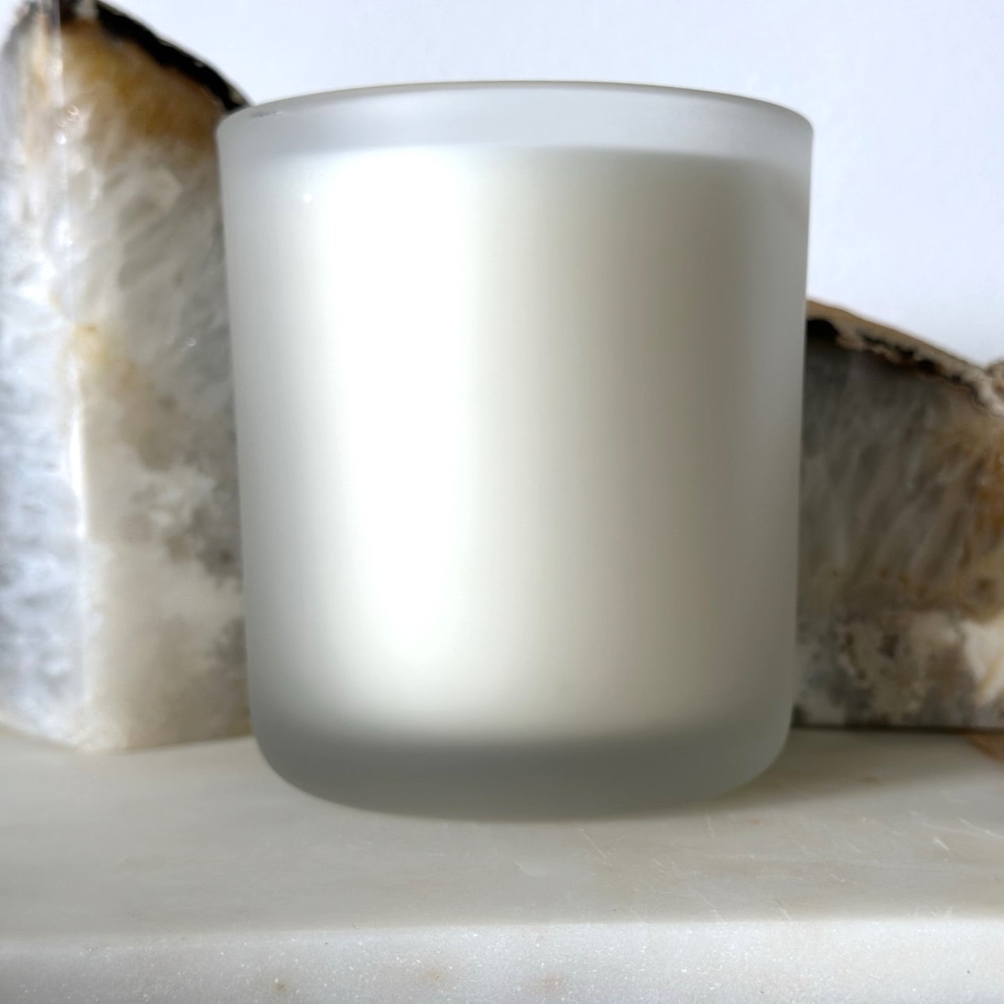 White No Label Candle | Luxury 16 oz. Coconut Soy Wax Candle