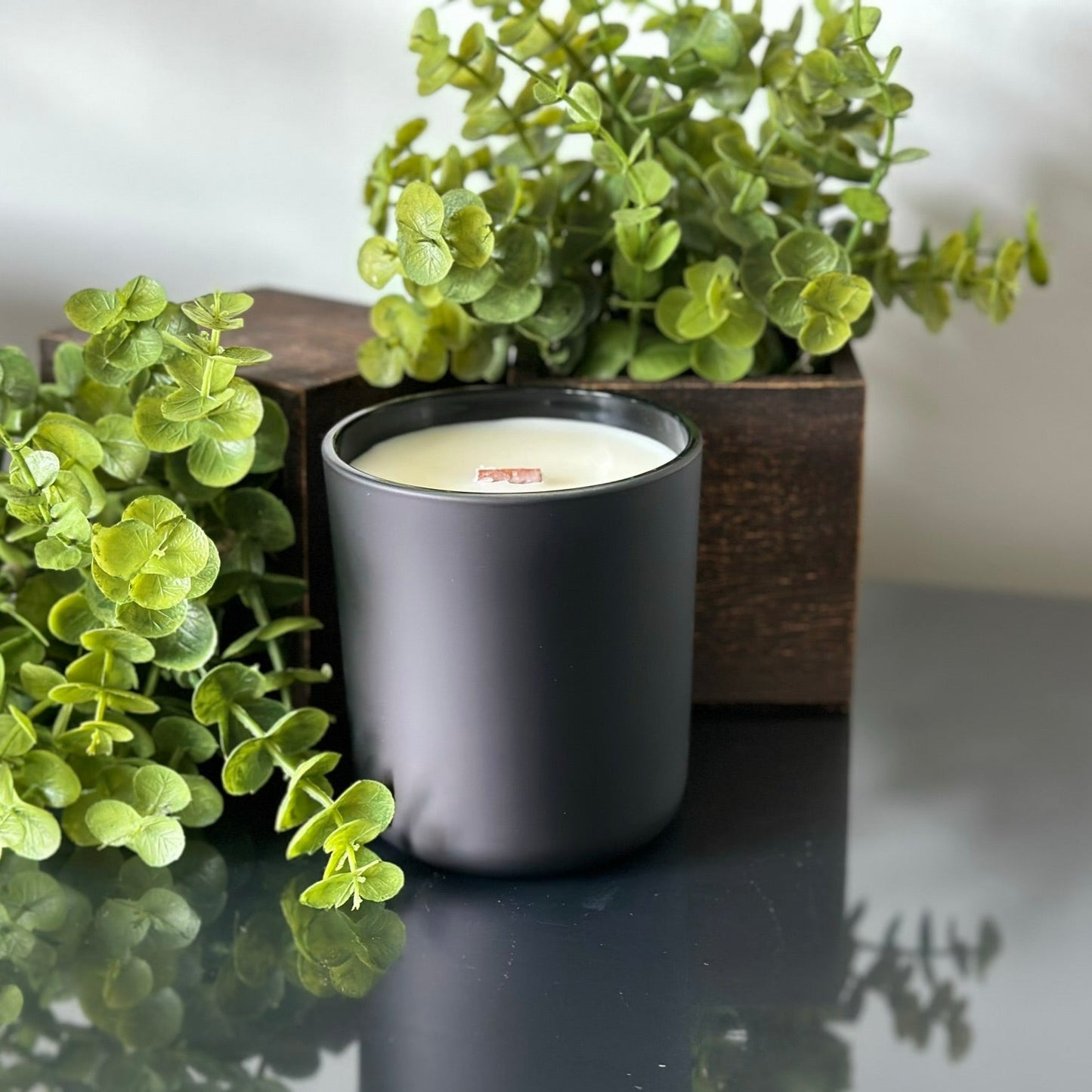 Black No Label Candle | Luxury 16 oz. Coconut Soy Wax Candle