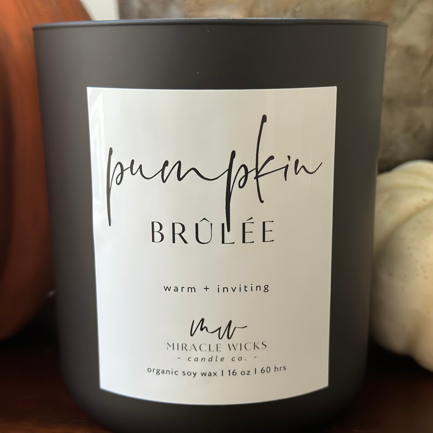 Pumpkin Brûlée Candle