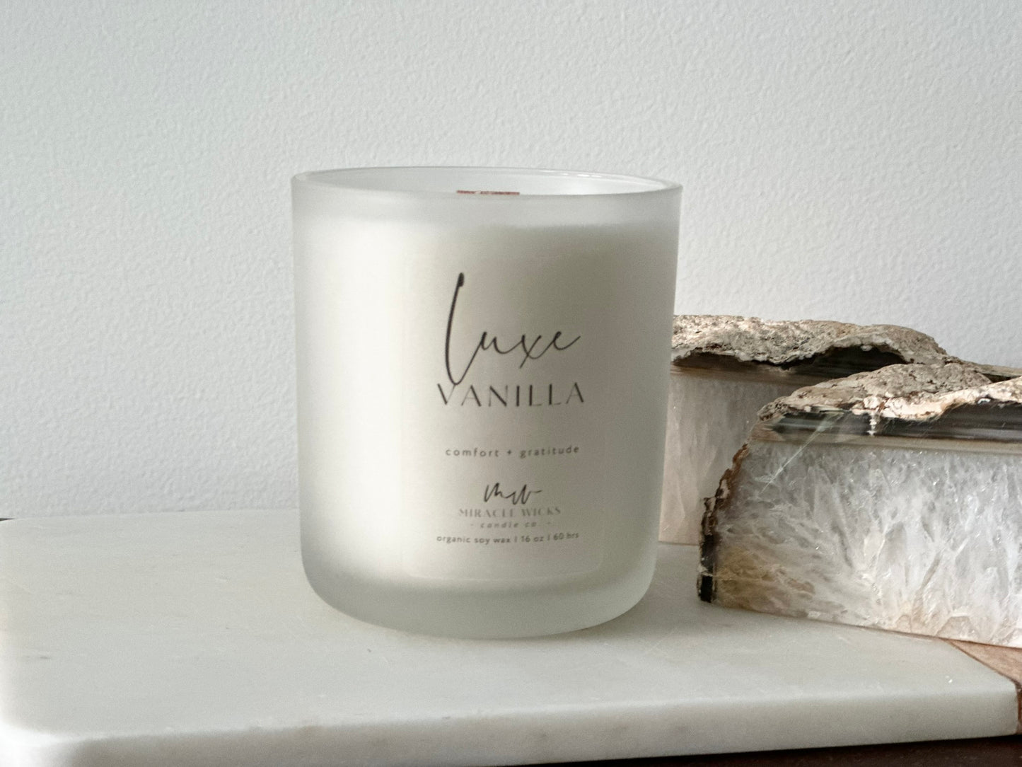 Luxe Vanilla Candle