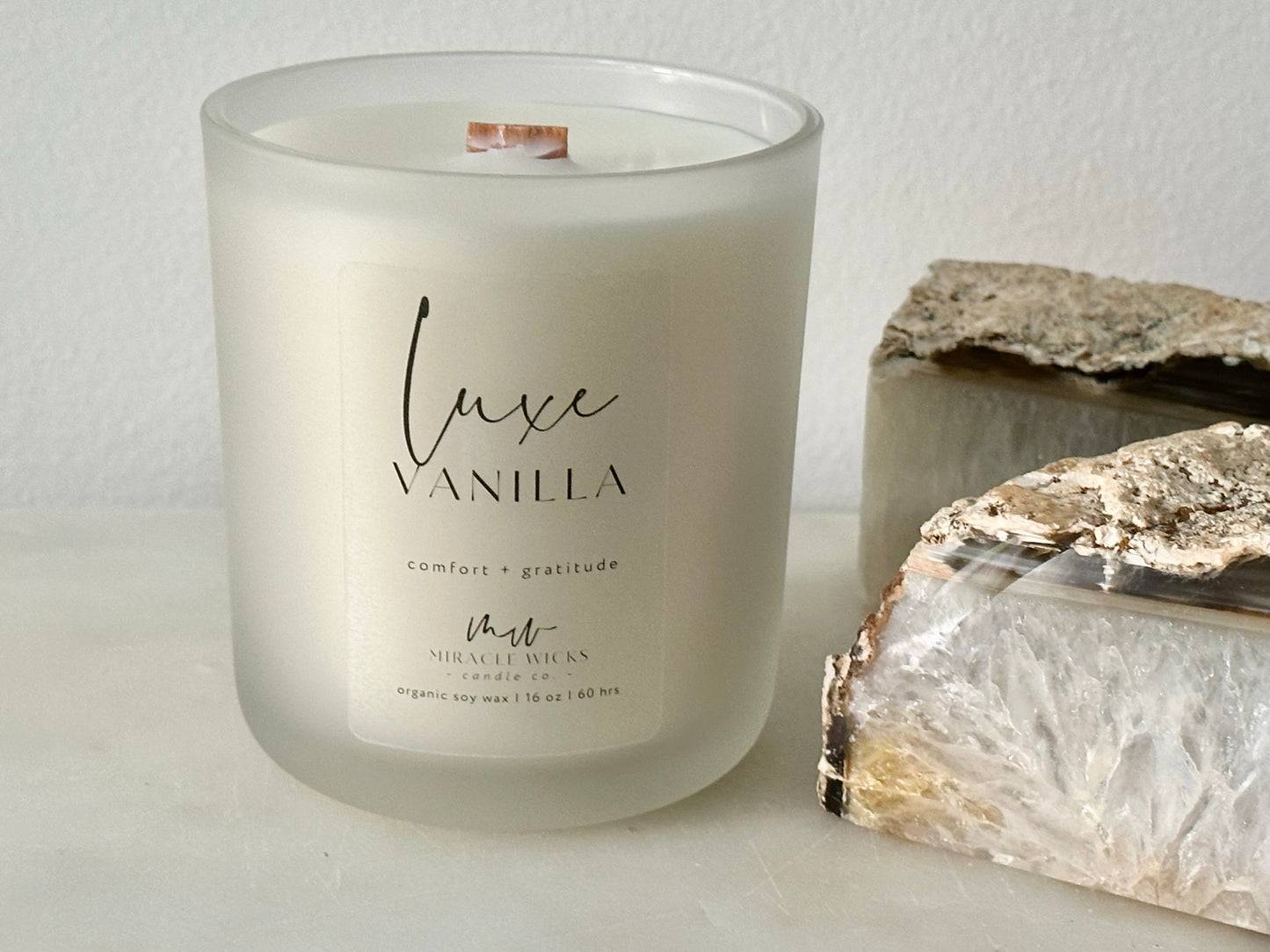 Luxe Vanilla Candle