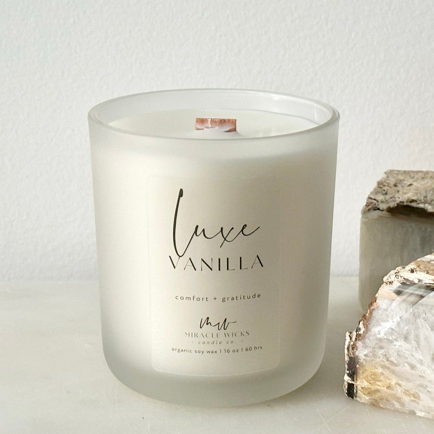 Luxe Vanilla Candle