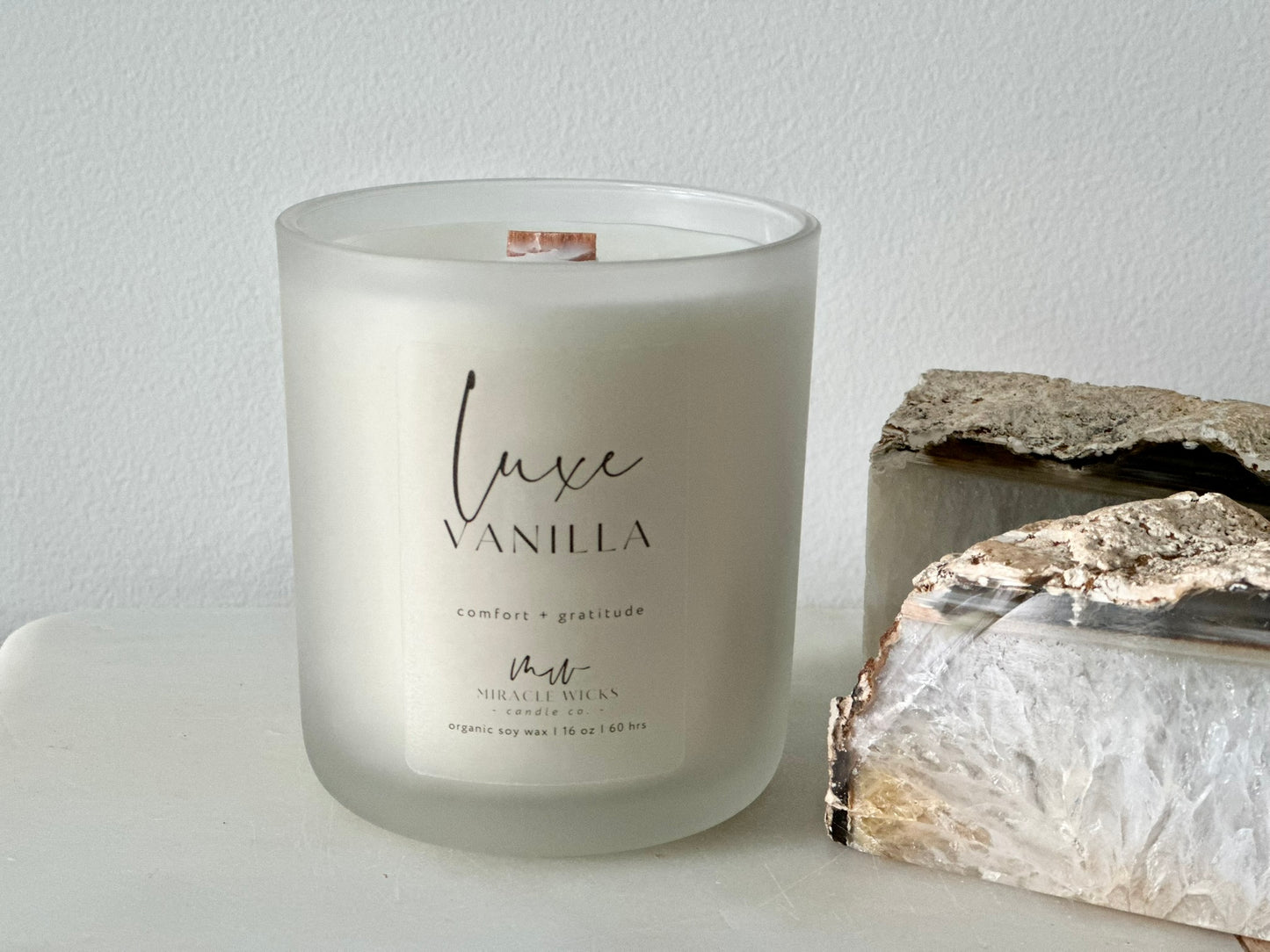 Luxe Vanilla Candle