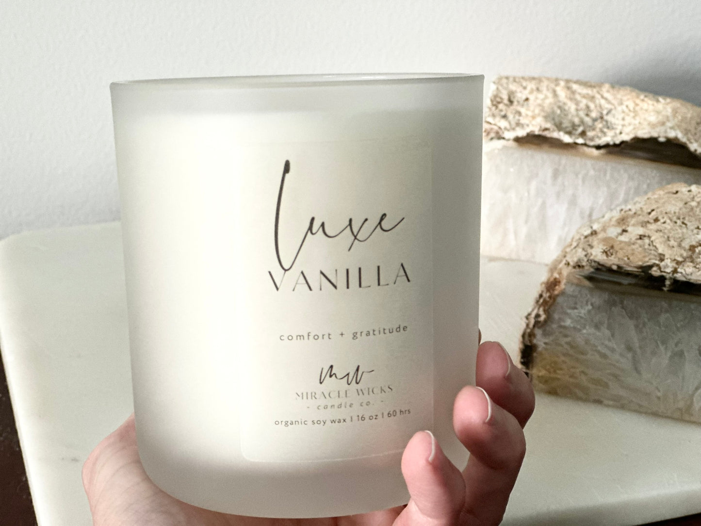 Luxe Vanilla Candle