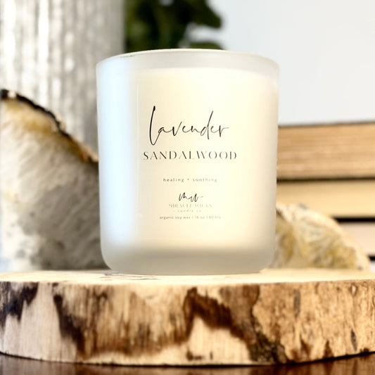 Lavender Sandalwood Candle