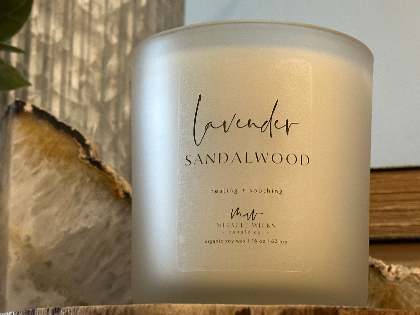 Lavender Sandalwood Candle