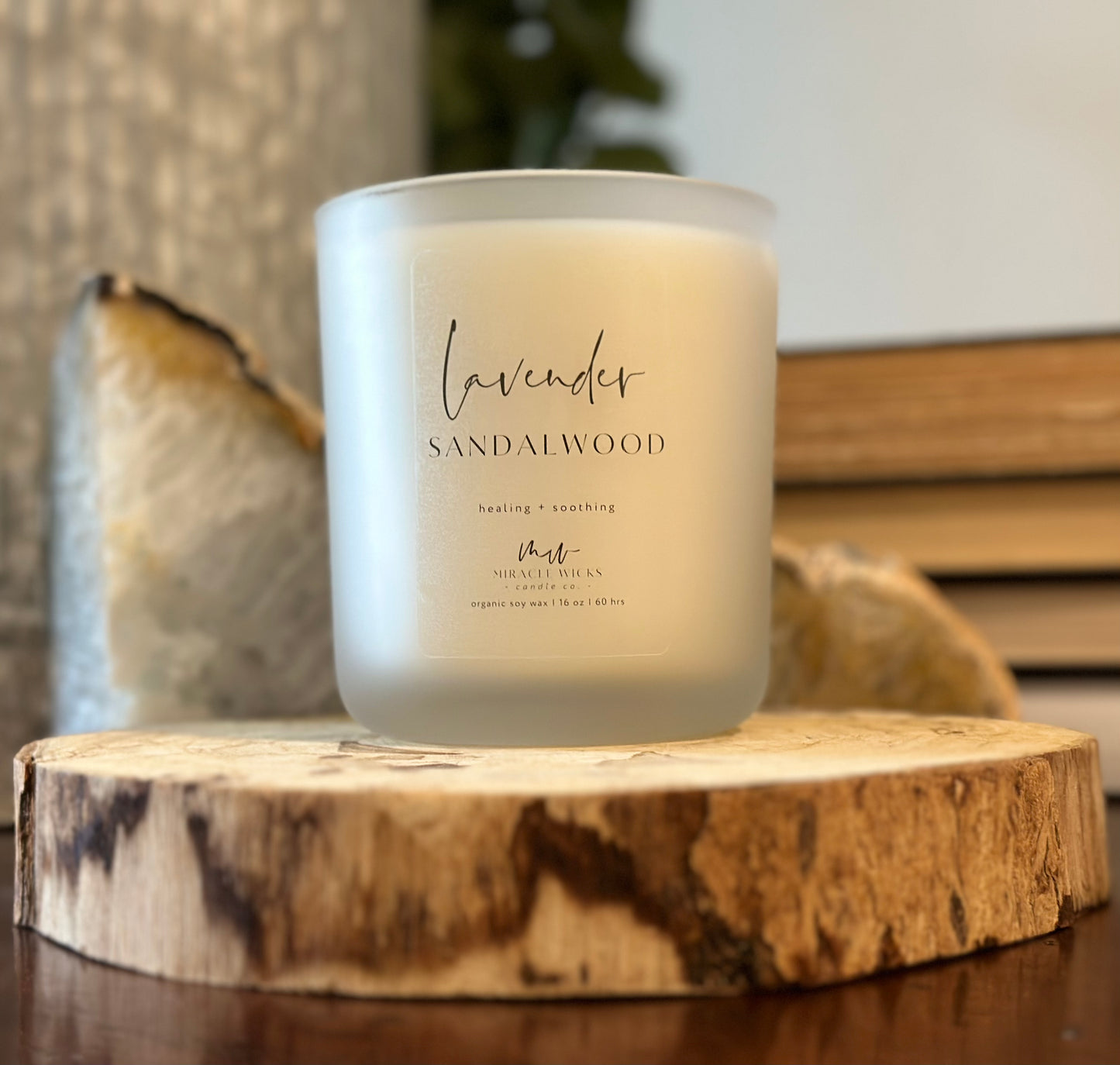 Lavender Sandalwood Candle